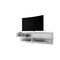Manhattan Comfort Astor 70.86 Floating Entertainment Center, White 222BMC6 - alternate 6